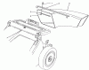 Toro 26626 - Lawnmower, 1991 (1000001-1999999) Spareparts SIDE DISCHARGE CHUTE MODEL NO. 59112 (OPTIONAL)