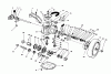 Toro 26630B - Lawnmower, 1994 (4900001-4999999) Spareparts GEAR CASE ASSEMBLY