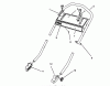 Toro 26630B - Lawnmower, 1994 (4900001-4999999) Spareparts HANDLE ASSEMBLY