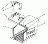 Toro 26631B - Lawnmower, 1993 (3900001-3999999) Spareparts GRASS BAG ASSEMBLY