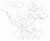 Toro 26638 - Lawnmower, 1998 (8900001-8999999) Spareparts HOUSING ASSEMBLY