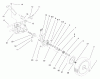 Toro 26638 - Lawnmower, 1998 (8900001-8999999) Spareparts REAR AXLE ASSEMBLY