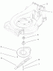 Toro 26639 - Lawnmower, 1998 (8900001-8999999) Spareparts SHEILD & BLADE ASSEMBLY