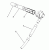 Toro 51571 - Yard Blower Vac, 1993 (39015000-39999999) Listas de piezas de repuesto y dibujos TUBE ASSEMBLY
