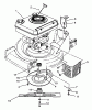 Toro 26641 - Lawnmower, 1989 (9000001-9999999) Spareparts ENGINE ASSEMBLY