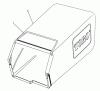 Toro 26641 - Lawnmower, 1989 (9000001-9999999) Spareparts GRASS BAG ASSEMBLY