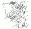 Toro 26641 - Lawnmower, 1989 (9000001-9999999) Spareparts HOUSING ASSEMBLY