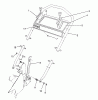 Toro 26680 - Lawnmower, 1990 (0000001-0999999) Spareparts HANDLE ASSEMBLY