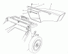 Toro 26680 - Lawnmower, 1990 (0000001-0999999) Spareparts SIDE DISCHARGE CHUTE MODEL NO. 59112 (OPTIONAL)