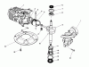 Toro 26682 - Lawnmower, 1989 (9000001-9999999) Spareparts CRANKSHAFT ASSEMBLY (ENGINE NO. 47PJ8)