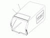 Toro 26682 - Lawnmower, 1990 (0000001-0999999) Spareparts GRASS BAG ASSEMBLY