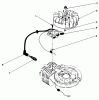 Toro 26683 - Lawnmower, 1990 (0000001-0999999) Spareparts FLYWHEEL & MAGNETO ASSEMBLY (ENGINE MODEL NO. 47PK9-2)