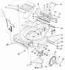 Toro 26683 - Lawnmower, 1990 (0000001-0999999) Spareparts HOUSING ASSEMBLY