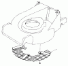 Toro 26683 - Lawnmower, 1990 (0000001-0999999) Spareparts LEAF SHREDDER MODEL NO. 59180