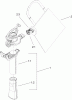 Toro 51573 - Rake and Vac Blower/Vacuum, 2006 (260000001-260999999) Spareparts VACUUM TUBE AND BAG ASSEMBLY
