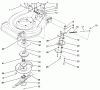 Toro 27502 - Lawnmower, 1991 (1000001-1999999) Spareparts BLADE BRAKE CLUTCH ASSEMBLY