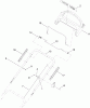 Toro 447F (R48) - R48 Recycling Mower, 2010 (310000001-310999999) Spareparts UPPER HANDLE ASSEMBLY