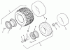 Toro 74140 (724-Z) - 724-Z Tractor, 1994 (49000001-49999999) Spareparts WHEELS AND TIRES