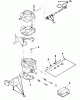 Toro 74140 (724-Z) - 724-Z Tractor, 1995 (590001-599999) Spareparts CARBURETOR COMPONENTS