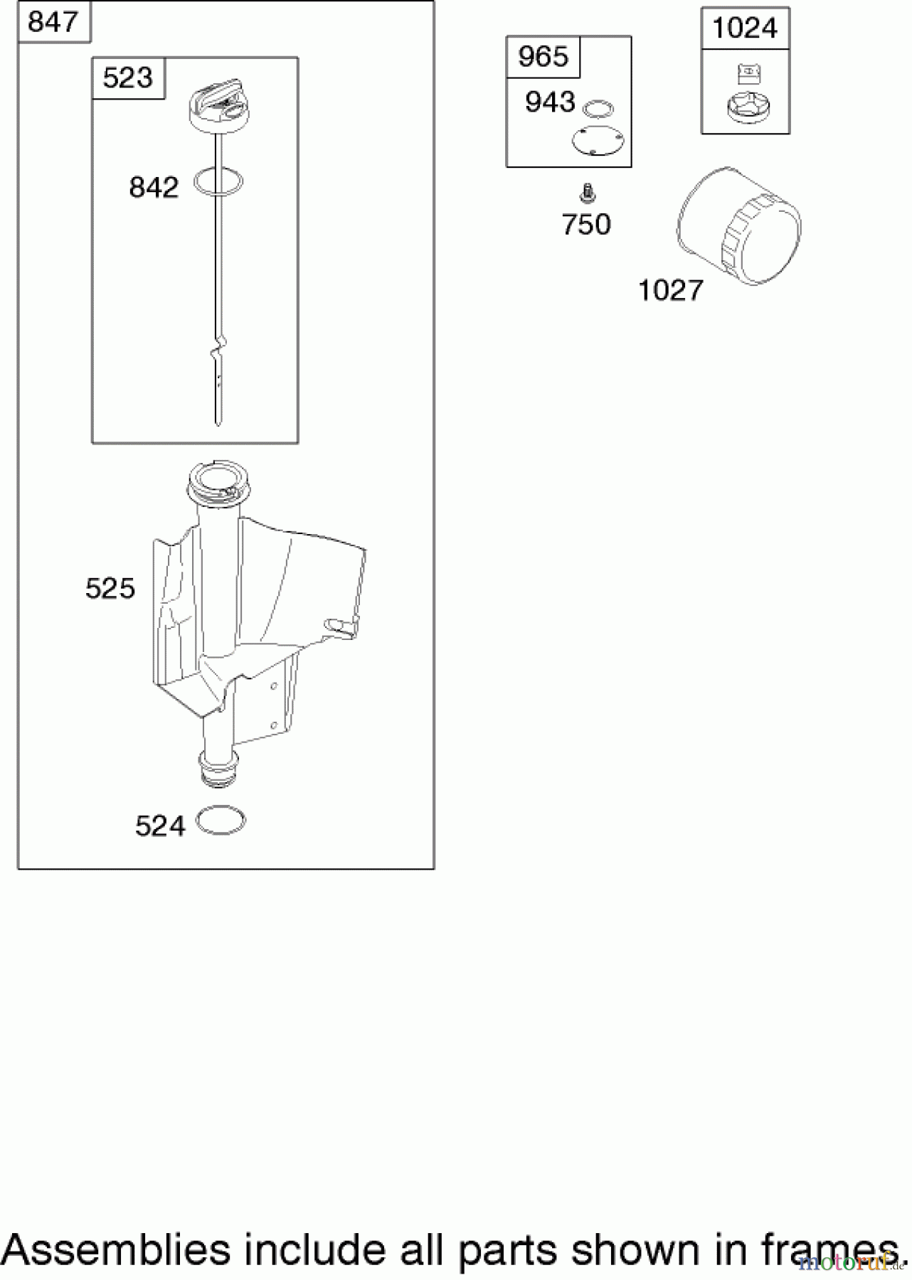 Toro Neu Mowers, Zero-Turn 74351 (18-44Z) - Toro 18-44Z TimeCutter Z Riding Mower, 2004 (240000001-240999999) OIL FILTER, TUBE AND PUMP ASSEMBLY BRIGGS AND STRATTON 31H777-0168-E1