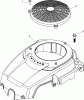 Toro 74360 (Z4200) - TimeCutter Z4200 Riding Mower, 2008 (280000001-280999999) Spareparts BLOWER HOUSING ASSEMBLY KOHLER SV590-0019