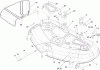 Toro 74373 (Z5030) - TimeCutter Z5030 Riding Mower, 2009 (290000001-290004012) Spareparts 50 INCH DECK ASSEMBLY