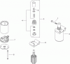 Toro 74381 (Z4202) - TimeCutter Z4202 Riding Mower, 2008 (280000001-280999999) Spareparts STARTER ASSEMBLY KOHLER SV710-0027