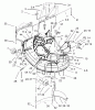 Toro 74402 (14-38Z) - 14-38Z TimeCutter Z Riding Mower, 2003 (230000001-230999999) Spareparts 38IN DECK ASSEMBLY