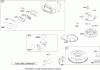 Toro 74402 (14-38Z) - 14-38Z TimeCutter Z Riding Mower, 2004 (240000001-240999999) Spareparts BLOWER HOUSING ASSEMBLY BRIGGS AND STRATTON 280H07-0166-E1