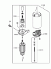 Toro 74405 (18-52ZX) - 18-52ZX TimeCutter ZX Riding Mower, 2003 (230000001-230999999) Spareparts STARTER ASSEMBLY KAWASAKI FH531V-AS11