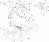 Toro 74420 (Z420) - TimeCutter Z420 Riding Mower, 2007 (270000001-270999999) Spareparts STYLING ASSEMBLY