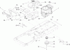 Toro 74425 (Z530) - TimeCutter Z530 Riding Mower, 2007 (270000001-270999999) Spareparts ENGINE ASSEMBLY