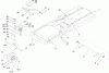 Toro 74425 (Z530) - TimeCutter Z530 Riding Mower, 2007 (270000001-270999999) Spareparts FRAME ASSEMBLY