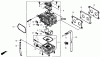 Toro 74434 (ZD530) - TimeCutter ZD530 Riding Mower, 2007 (270000001-270999999) Spareparts CARBURETOR ASSEMBLY HONDA GXV530 EXA2