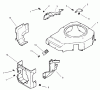 Toro 74601 (17K-44ZX) - 17K-44ZX TimeCutter ZX Riding Mower, 2003 (230000001-230999999) Spareparts BLOWER HOUSING AND BAFFLES ASSEMBLY KOHLER CV 490S-27503