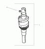 Toro 74601 (Z17-44) - Z17-44 TimeCutter Z Riding Mower, 2002 (220000913-220999999) Spareparts CRANKSHAFT ASSEMBLY KOHLER CV 490S-27503