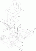 Toro 74620 (3200) - TimeCutter SS 3200 Riding Mower, 2011 (311000001-311999999) Spareparts SEAT ASSEMBLY