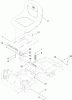 Toro 74622 (4200) - TimeCutter SS 4200 Riding Mower, 2011 (311000001-311999999) Spareparts SEAT ASSEMBLY