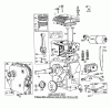 Toro 62900 - 5 hp Lawn Vacuum, 1973 (3000001-3999999) Listas de piezas de repuesto y dibujos ENGINE MODEL NO. 130202 TYPE 0209 BRIGGS & STRATTON