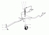 Toro 62900 - 5 hp Lawn Vacuum, 1973 (3000001-3999999) Spareparts LAWN VACUUM TRAILER HITCH KIT NO. 59082