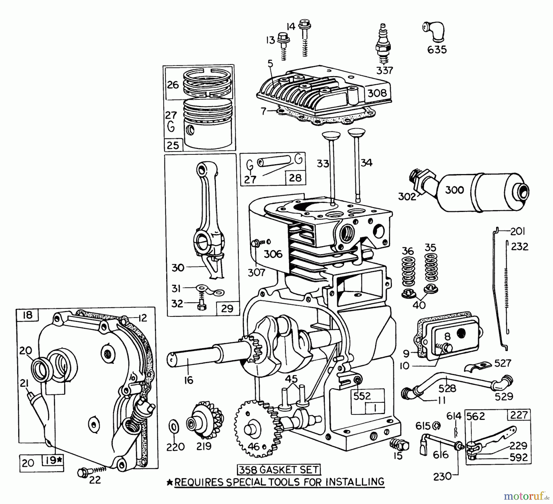  Toro Neu Blowers/Vacuums/Chippers/Shredders 62905 - Toro 5 hp Lawn Blower, 1973 (3000001-3999999) ENGINE MODEL NO. 130202 TYPE 0209 BRIGGS & STRATTON