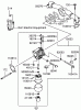 Toro 74806 (ZX525) - TimeCutter ZX525 Riding Mower, 2005 (250000001-250999999) Spareparts CARBURETOR ASSEMBLY KAWASAKI FH541V-AS07