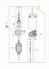Toro 74806 (ZX525) - TimeCutter ZX525 Riding Mower, 2005 (250000001-250999999) Spareparts STARTER ASSEMBLY KAWASAKI FH541V-AS07
