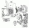 Toro 62912 - 5 hp Lawn Vacuum, 1980 (0000001-0999999) Listas de piezas de repuesto y dibujos REWIND STARTER