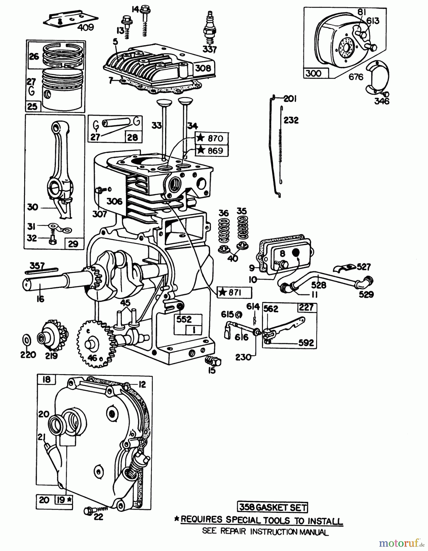  Toro Neu Blowers/Vacuums/Chippers/Shredders 62912 - Toro 5 hp Lawn Vacuum, 1982 (2000001-2999999) ENGINE MODEL NO. 130202 TYPE 0600-01 BRIGGS & STRATTON
