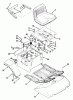 Toro Y1-16OE01 (616-Z) - 616-Z Tractor, 1989 Spareparts SECTION 8-FENDERS, FLOOR PAN AND SEAT
