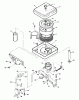 Toro Z1-24OE05 (724-Z) - 724-Z Tractor, 1992 (2000001-2999999) Spareparts AIR CLEANER AND CARBURETOR