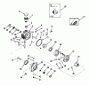 Toro Z1-24OE05 (724-Z) - 724-Z Tractor, 1992 (2000001-2999999) Spareparts HYDROSTATIC TRANSMISSION