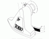 Toro 62923 - 5 hp Lawn Vacuum, 1986 (6000001-6999999) Listas de piezas de repuesto y dibujos SNOUT ASSEMBLY (MODELS 62912 & 62923)