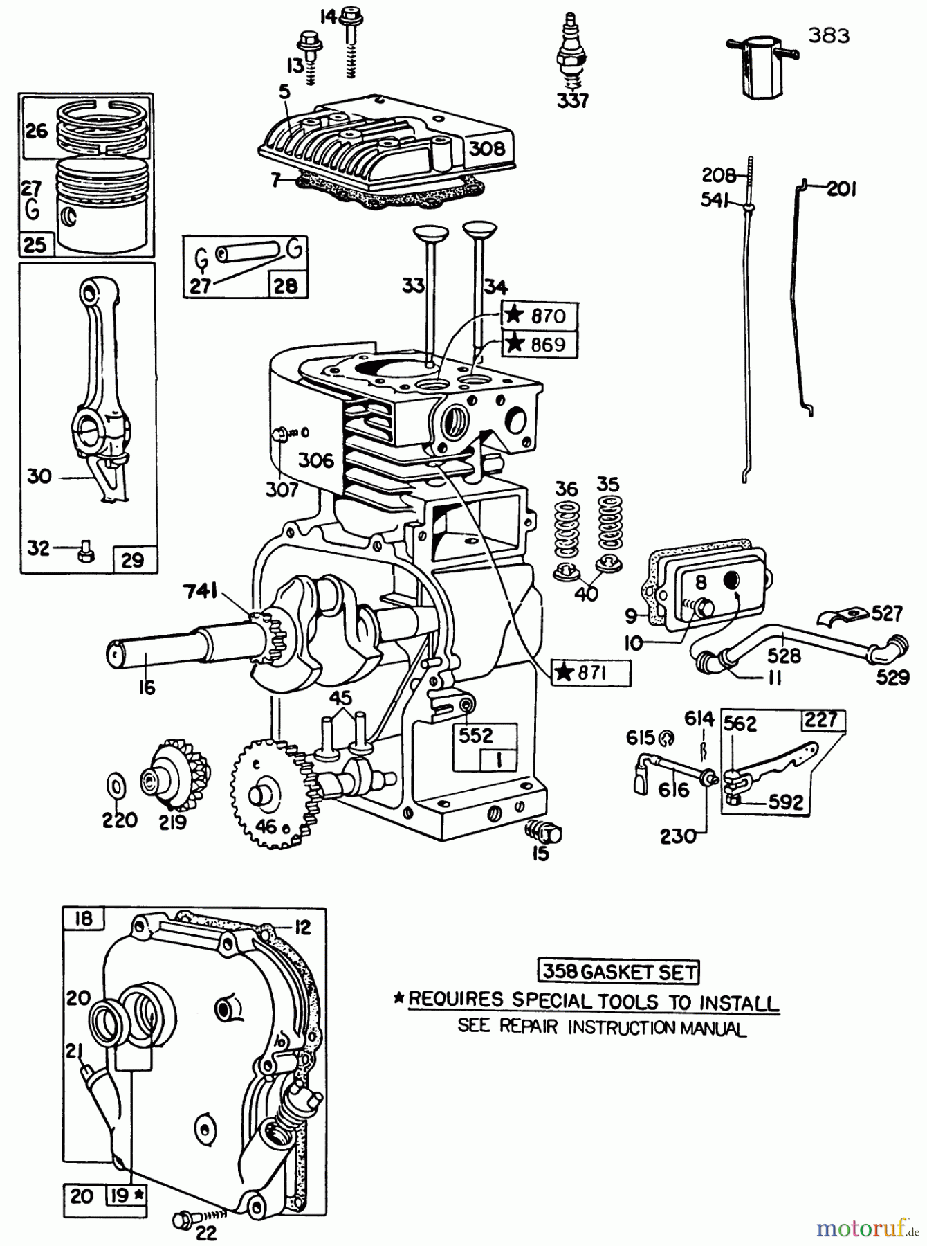  Toro Neu Blowers/Vacuums/Chippers/Shredders 62923 - Toro 5 hp Lawn Vacuum, 1987 (7000001-7999999) ENGINE BRIGGS & STRATTONMODEL NO. 130202-1640-01